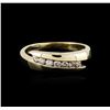 Image 1 : 14KT Yellow Gold 0.30ctw Diamond Ring