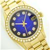 Image 1 : Rolex Midsize President 18KT Gold Diamond DateJust Watch