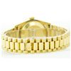 Image 4 : Rolex Midsize President 18KT Gold Diamond DateJust Watch