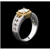 Image 3 : 1.58ctw Diamond Ring - 18KT Two-Tone Gold