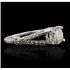Image 2 : 14KT White Gold 1.57ctw Diamond Ring