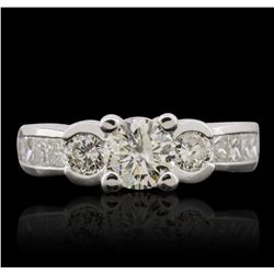 14KT White Gold 1.95ctw Diamond Ring