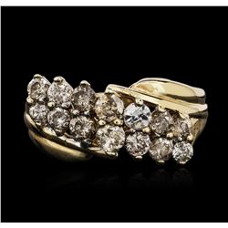 10KT Yellow Gold 1.00ctw Diamond Ring