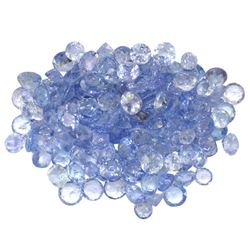 15.27ctw Round Mixed Tanzanite Parcel