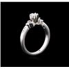 Image 3 : 0.69ctw Diamond Ring - Platinum