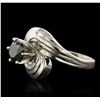 Image 2 : 14KT White Gold 1.44ct Black Diamond Ring