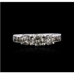 14KT White Gold 1.38ctw Diamond Ring