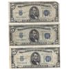 Image 1 : 1953 $5 Bill Currency Lot of 3