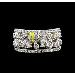 0.74ctw Diamond Ring - 14KT White Gold