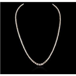 14KT White Gold 4.23ctw Diamond Necklace