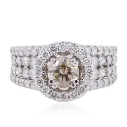 14KT White Gold 2.51ctw Diamond Ring