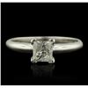 Image 1 : 14KT White Gold 0.75ct Diamond Ring