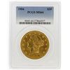 Image 1 : 1904 PCGS MS64 $20 Liberty Head Double Eagle Gold Coin