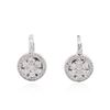 Image 1 : 14KT White Gold 1.86ctw Diamond Earrings