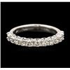 Image 1 : 14KT White Gold 0.88ctw Diamond Ring