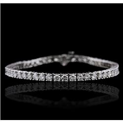 14KT White Gold 7.52ctw Diamond Bracelet