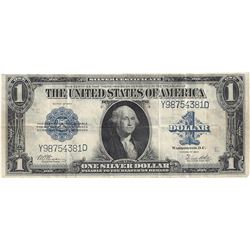 1923 $1 Large Silver Certificate Woods / White Note