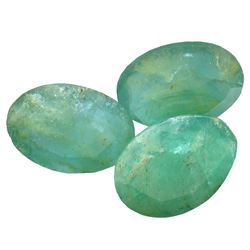 9.98ctw Oval Mixed Emerald Parcel