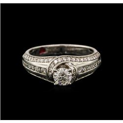 1.38ctw Diamond Ring - 14KT White Gold