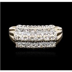 14KT Two-Tone Gold 0.50ctw Diamond Ring