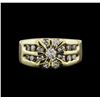 Image 1 : 1.00ctw Diamond Ring - 14KT Yellow Gold