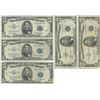 Image 1 : 1934 $5 Silver Certificate Currency Lot of 5