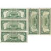 Image 2 : 1934 $5 Silver Certificate Currency Lot of 5