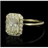 Image 3 : 14KT Yellow Gold 2.41ctw Diamond Unity Ring