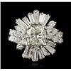 Image 1 : 14KT White Gold 2.65ctw Diamond Ring