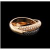 Image 2 : 1.35ctw Diamond Ring - 18KT Rose Gold