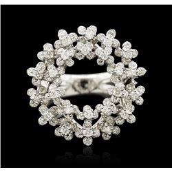 14KT White Gold 1.32ctw Diamond Ring