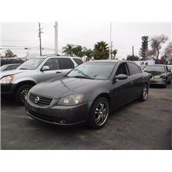 06 Nissan Altima 4dr Sedan (2.5L I4 5M) - T - `DRIVE