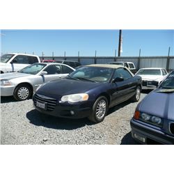 04 Chrysler Sebring 2dr Convertible - T - DRIVE MC