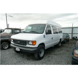 07 Ford E-Series Cargo 3dr Van - T - `DRIVE