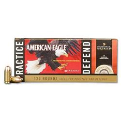 (AMMO) FED COMBO 9MM 124GR FMJ/JHP (240 ROUNDS) 029465063634