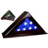Image 1 : *NEW* Peace Keeper PFC Patriot Flag Case with Concealment 22"x4.25"x11.5" Wood 797053001503