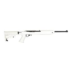 *NEW* Ruger 11176 10/22 Tapco Intrafuse Stk SA 22LR 16.6" 10+1 White 6Pos Syn Stk Blk 736676111763