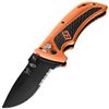 Image 1 : !NEW! Bear Grylls Survival AO, Black/Orange, Black ComboEdge UPC Code: 013658139633