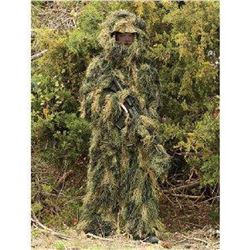 _NEW!_ Camo Ghillie Suit, 5-Piece, Adult, X-Large/2XL 846637000019