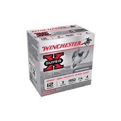 (AMMO) WIN XPERT HV STL 12GA 3" #4 (250 ROUNDS) 020892015579
