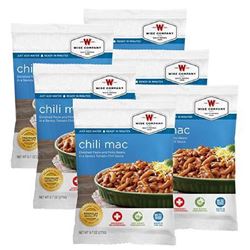 _NEW!_ Wise Foods 2W02207 Outdoor Food Packs 6 Ct/4 ServingsChili Macaroni 851238005097
