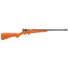 Image 1 : !NEW! Savage 13810 Rascal Bolt 22 Long Rifle Orange Synthetic 062654138102