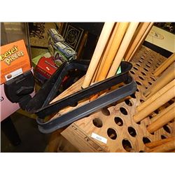 BLACK TRIANGLE SET UP RACK FOR POOL BALLS = 2 PCS