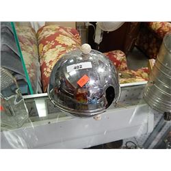 RETRO STAINLESS STEEL TEA POT WARMER - TEA COZY