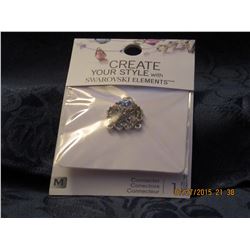 FLORAL NECKLACE CONNECTOR