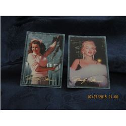 SET OF 12 MARILYN MUNROE TRADING CARDS WITH MOVIE AND TRIVIA FACTS (L134-1)