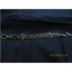 TIBETAN SILVER DRAGON BRACELET (L134-6)