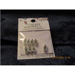 8 PIECE NECKLACE SLIDER SET