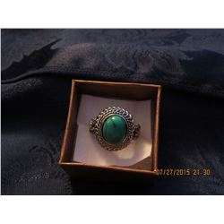 TIBETAN SILVER RING (L134-24)