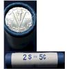 Image 1 : 2005-P VE Day (Victory) 5-cent Original Roll of 40pcs issued by the Mint
